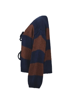 SWETER DAMSKI Z OZDOBNYM WIĄZANIEM HAILYS UNF-5248