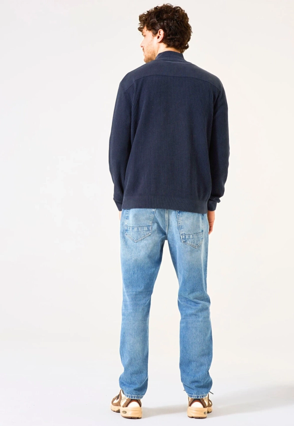 SWETER MĘSKI ZAPINANY NA ZAMEK GARCIA JEANS I51247