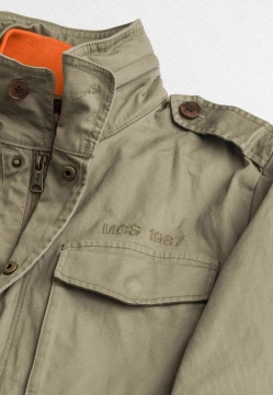 KURTKA MĘSKA W STYLU WOJSKOWYM MCS 3MLJ012-03703