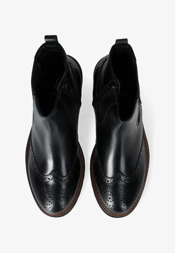 SKÓRZANE SZTYBLETY DAMSKIE SHOELAB 682