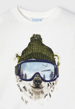 T-SHIRT CHŁOPIĘCY Z APLIKACJĄ MAYORAL 4036