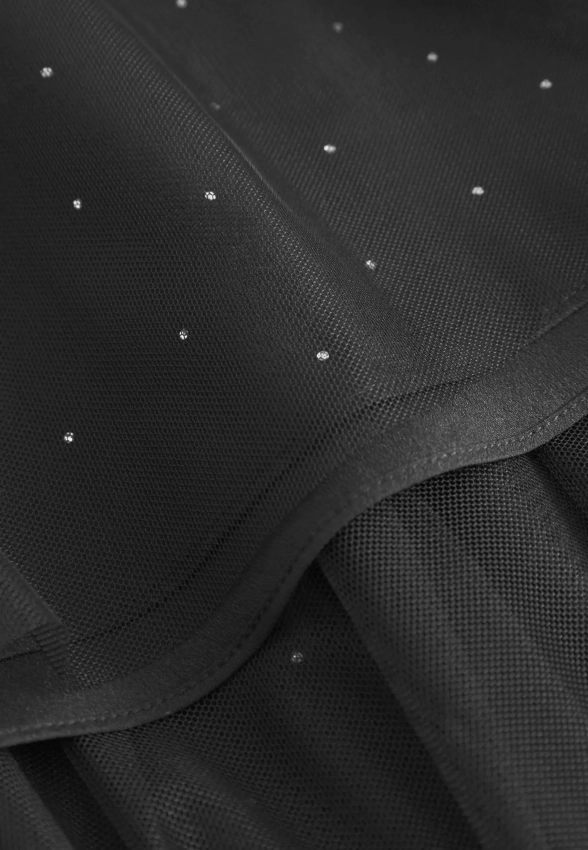 TIULOWA SPÓDNICA DAMSKA Z TASIEMKĄ Z LOGO JOOP! 30100212