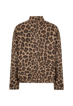 KURTKA DAMSKA W PANTERKĘ SOYACONCEPT 41274