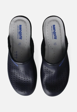 SKÓRZANE PANTOFLE DAMSKIE SANOFIT PO 02D