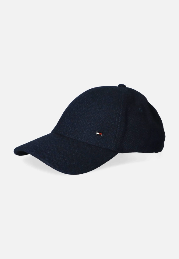CZAPKA Z DASZKIEM MĘSKA WEŁNIANA TOMMY HILFIGER AM0AM13784C