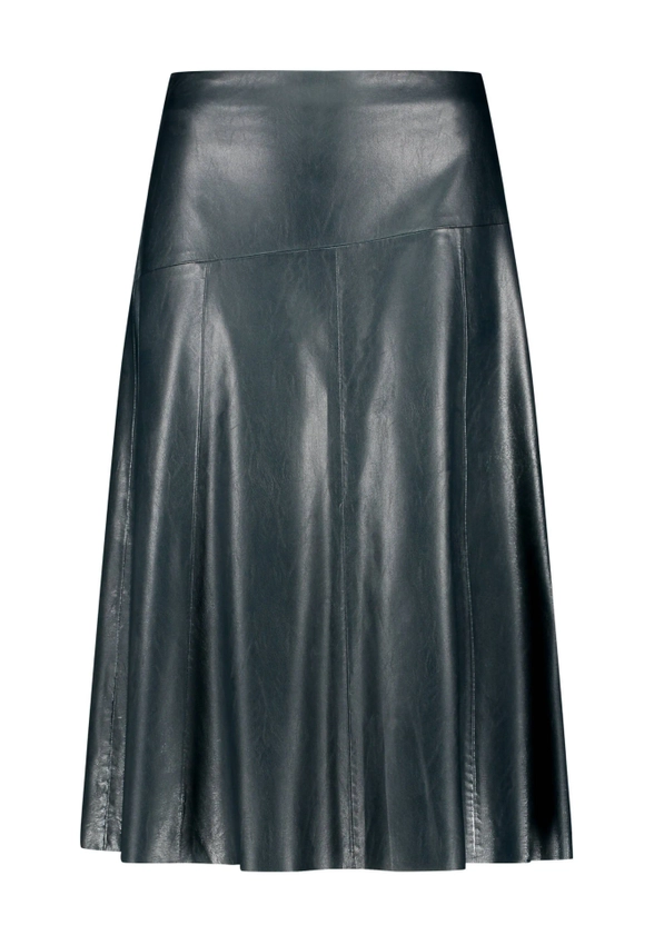 SPÓDNICA DAMSKA ZE SKÓRY EKOLOGICZNEJ GERRY WEBER 210020-31223