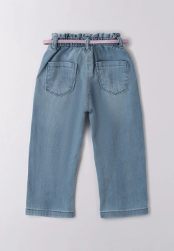 SPODNIE JEANSOWE DZIEWCZĘCE Z KOLEKCJI I DO 4 B418