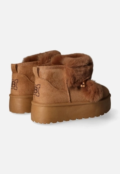 PANTOFLE DAMSKIE NA PLATFORMIE ZA KOSTKĘ LAURA BIAGIOTTI 9265