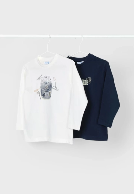 T-SHIRT CHŁOPIĘCY 2 PACK MAYORAL 4041