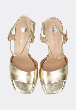 SANDAŁY DAMSKIE ZE SKÓRY EKOLOGICZNEJ CLYO P123 82D