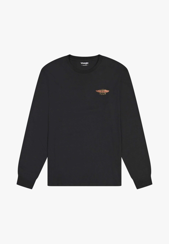 T-SHIRT Z DŁUGIM RĘKAWEM MĘSKI WRANGLER 112371470