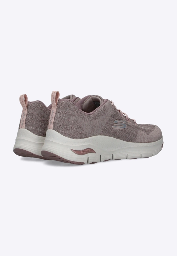 SNEAKERSY DAMSKIE SZNUROWANE SKECHERS 149414DKTP