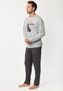 BAWEŁNIANA PIŻAMA MĘSKA ADMAS Z KOLEKCJI STAR WARS 63479