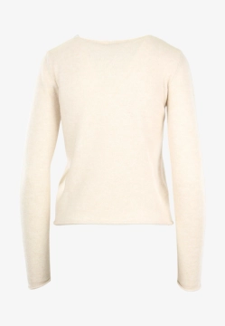 SWETER DAMSKI Z DOMIESZKĄ WEŁNY WISKOZY I KASZMIRU EMME MARELLA STAZZO