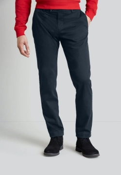 MATERIAŁOWE SPODNIE MĘSKIE BUGATTI 4134 46394