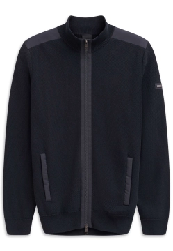 SWETER MĘSKI ZAPINANAY NA ZAMEK BUGATTI 7600 85545D