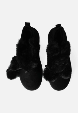 PANTOFLE DAMSKIE NA PLATFORMIE ZA KOSTKĘ LAURA BIAGIOTTI 9265