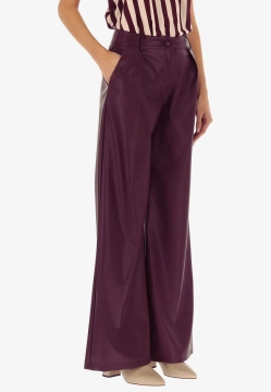 SPODNIE DAMSKIE ZE SKÓRY EKOLOGICZNEJ TU PER TU T1026 Q01