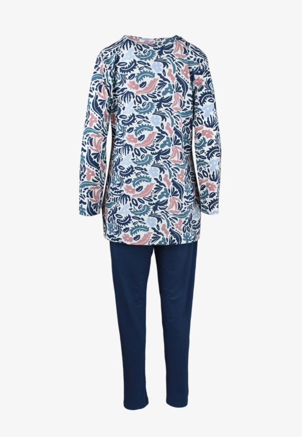 PIŻAMA DAMSKA Z DŁUGIM RĘKAWEM PASTUNETTE 121252-154-1