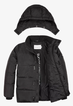 KURTKA CHŁOPIĘCA Z KAPTUREM CALVIN KLEIN *IB0IB01276