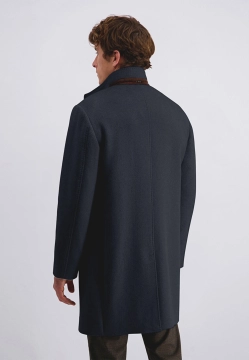 PŁASZCZ MĘSKI Z DOMIESZKĄ WEŁNY PIERRE CARDIN C8 10195 0105