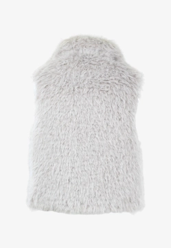 KAMIZELKA DAMSKA ZE SZTUCZNEGO FUTERKA ZAPINANA NA ZAMEK CENSURED VWC691 FUR5