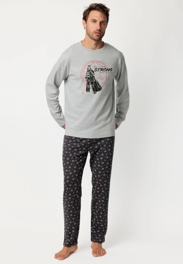 BAWEŁNIANA PIŻAMA MĘSKA ADMAS Z KOLEKCJI STAR WARS 63479