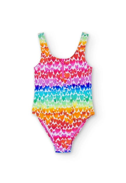 STRÓJ KĄPIELOWY DZIEWCZĘCY JEDNOCZĘŚCIOWY BOBOLI 828097