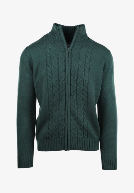 SWETER MĘSKI Z DOMIESZKĄ WEŁNY STORMY LIFE W42910