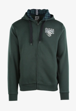 BLUZA MĘSKA ZAPINANA NA ZAMEK Z KAPTUREM BEVERLY HILLS POLO CLUB F447170