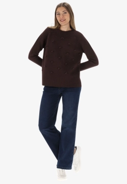 WEŁNIANY SWETER DAMSKI UNA SU 10 294