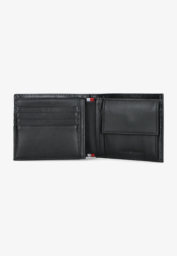SKÓRZANY PORTFEL MĘSKI SKŁADANY NA PÓŁ TOMMY HILFIGER AM0AM13978C