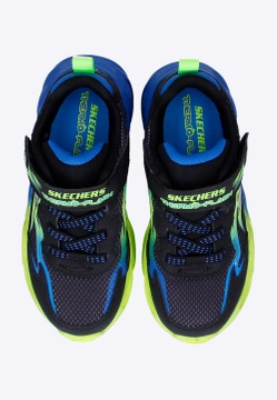 SNEAKERSY CHŁOPIĘCE ZE ŚWIATEŁKAMI Z KOLEKCJI SKECHERS 400103LBBLM