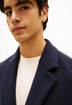 WEŁNIANY PŁASZCZ MĘSKI TOMMY HILFIGER MW0MW40768