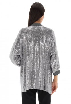 MARYNARKA DAMSKA Z CEKINAMI EKS 94896