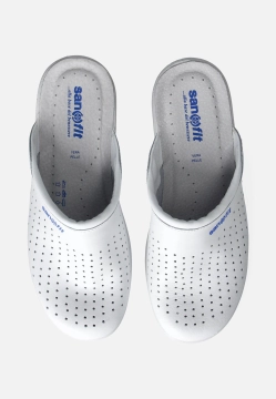 SKÓRZANE PANTOFLE DAMSKIE SANOFIT PO 02D