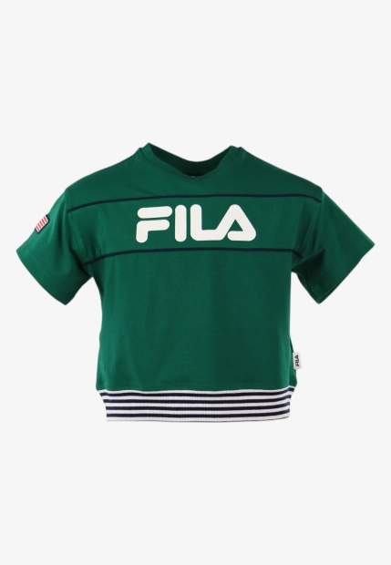 T-SHIRT DZIEWCZĘCY Z KRÓTKIM RĘKAWEM FILA DFAV3584