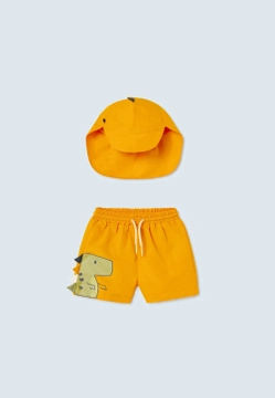 KOMPLET CHŁOPIĘCY 2-CZĘŚCIOWY KĄPIELOWY Z NADRUKIEM MAYORAL 1642