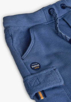 SPODNIE DRESOWE CHŁOPIĘCE Z KIESZENIAMI CARGO BOBOLI 302083