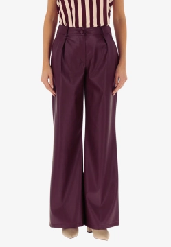 SPODNIE DAMSKIE ZE SKÓRY EKOLOGICZNEJ TU PER TU T1026 Q01