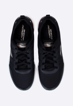 SPORTOWE PÓŁBUTY DAMSKIE SKECHERS 149660BKRG