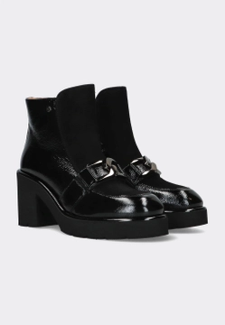 SKÓRZANE BOTKI DAMSKIE KELTON AI3610