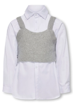 KOSZULA DZIEWCZĘCA Z KAMIZELKA ONLY 15332487