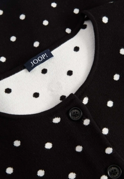 SWETER DAMSKI KARDIGAN ZAPINANY NA GUZIKI W KROPKI JOOP! 30100452