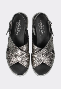 SKÓRZANE SANDAŁY DAMSKIE DONNA SOFT DS1800