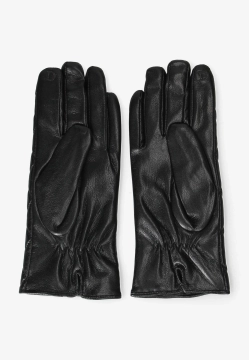 PIKOWANE RĘKAWICZKI DAMSKIE Z MIĘKKIEJ SKÓRY EKOLOGICZNEJ DIANA & CO FIRENZE DND8636