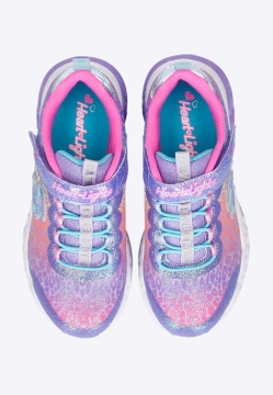 SNEAKERSY DZIEWCZĘCE ZE ŚWIATEWŁKAMI SKECHERS 302314LLVMT