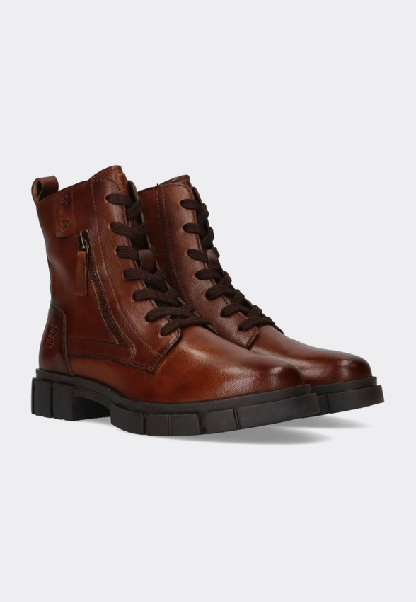 SKÓRZANE BOTKI DAMSKIE BAGATT D31A963L 4100