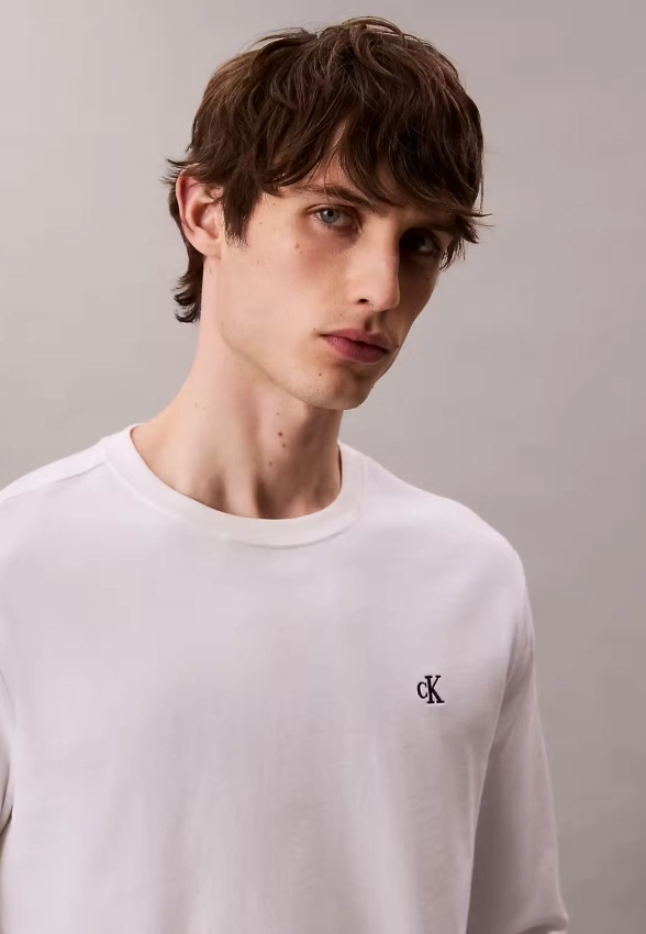T-SHIRT MĘSKI Z DŁUGIM RĘKAWEM CALVIN KLEIN LV04RD247G