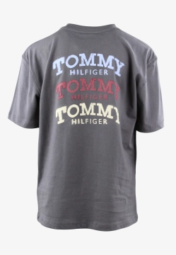 T-SHIRT CHŁOPIĘCY Z KRÓTKIM RĘKAWEM Z LOGO NA PLECACH TOMMY HILFIGER KB0KB10056